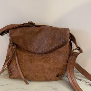 The Sak, Tan leather cross body bag